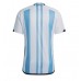 Maillot de foot Argentine Domicile vêtements Monde 2022 Manches Courtes